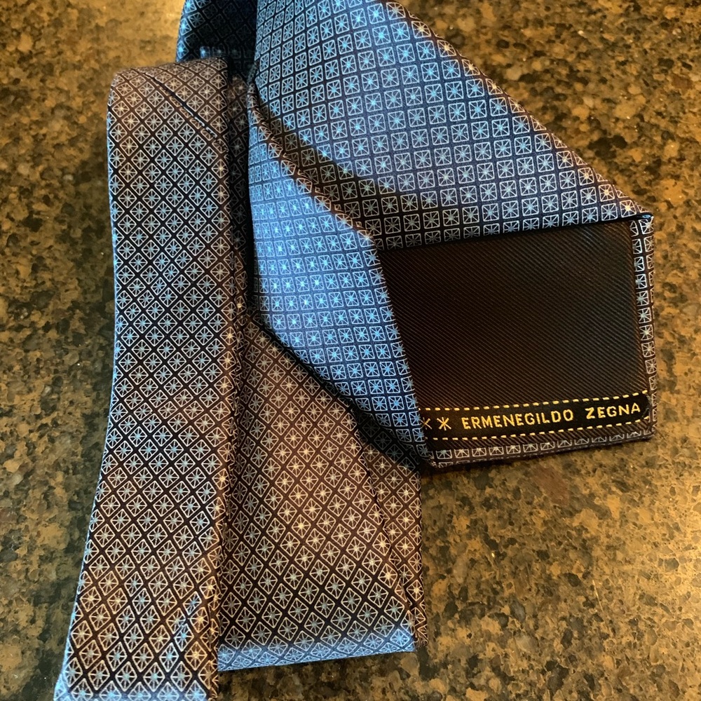 Men’s Silk Eremenegildo Zenga Tie